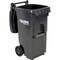Otto Global Industrial 35 Gallon Mobile Trash Container, Gray 3955050F-BS8 - alternate 3